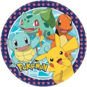 Piatti 23 cm Pokemon 8 pezzi *