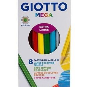 Giotto Mega astuccio da 9 pastelloni*