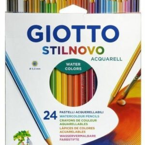 Giotto Stilnovo Acquarell astuccio da 24 pastelli acquerellabili*