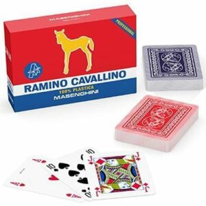 Carte Ramino Cavallino Oro Plastica 100% *