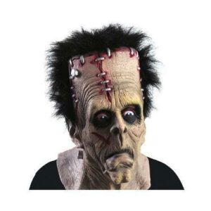 Maschera gigante Frankenstein in lattice con Capelli *