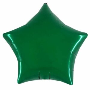 Palloncino Mylar 36” 92 cm Stella Verde Smeraldo *