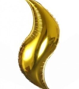 Palloncino Mylar 18” 46 cm Deco Curve Oro *