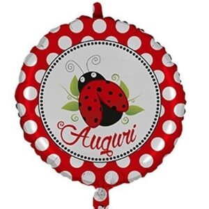 Palloncino Mylar Coccinella 45 cm*