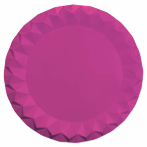 Sottopiatti Diamant 32 cm Fucsia 5 pz*