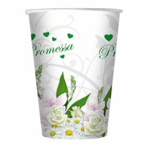 BICCHIERI 200.cc PROMESSA BOUQUET 10 PZ*