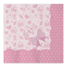 TOVAGLIOLI 33×33 BABY GIRL 16 pz*