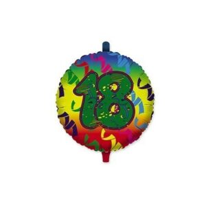 Palloncino Mylar 45 cm Diciotto Anni