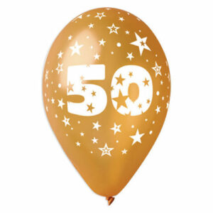 Palloncini 30 cm 50° Anniversario 100 pz*