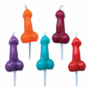 CANDELINE SEXY BOY COLOR 5 pz *