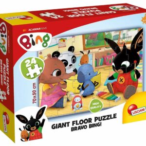 Puzzle da 24 pz giganti Bravo Bing! misure 70×50 cm *