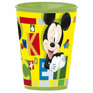 Bicchiere in plastica da 260 ml MICKEY MOUSE *