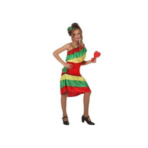 Costume Bambina Rumbera Taglia 4 *