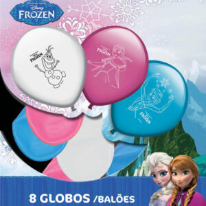 Palloncini in Lattice 30 cm Frozen Assortiti 8 pz