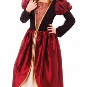 Costume Carnevale Bambina Cortigiana 7-9 anni *