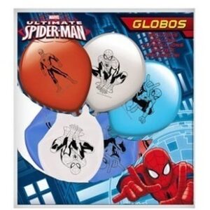 Palloncini in lattice 30 cm Spiderman 8 pz