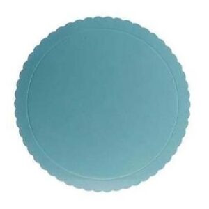 Vassoio Sottotorta 3 mm Azzurro diametro 20 cm *