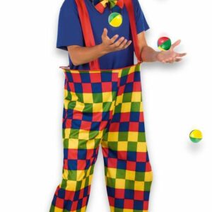 Costume Adulto Clown multicolor M/L *