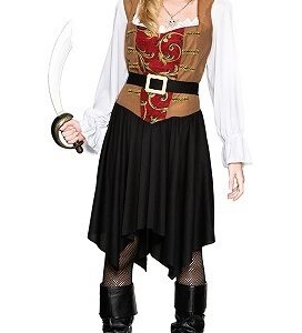 Costume Carnevale Donna Pirata Taglia 42 – ML*