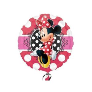 Palloncino Mylar Tondo Minnie 45 cm