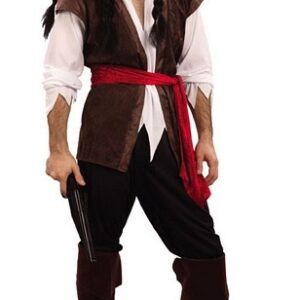 Costume Carnevale Uomo Pirata Taglia 56 – XL*