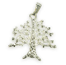 24 Ciondoli con Strass Albero della Vita 3,5 cm