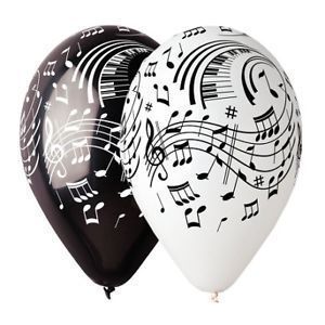 Palloncini 30 cm Music Party 100 pz*