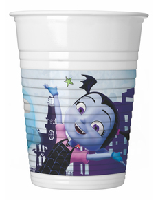 Bicchieri in plastica 200 cc Vampirina 8 pz*