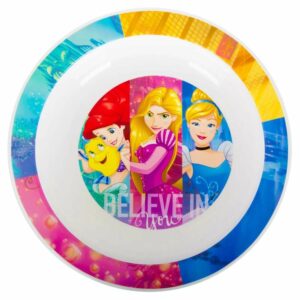 Piatto Fondo per microonde 20 cm Principesse Disney *