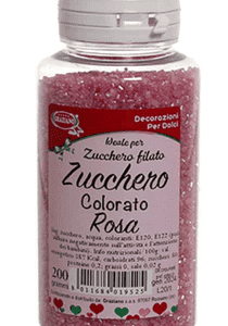 Zucchero Colorato Rosa 200 grammi *